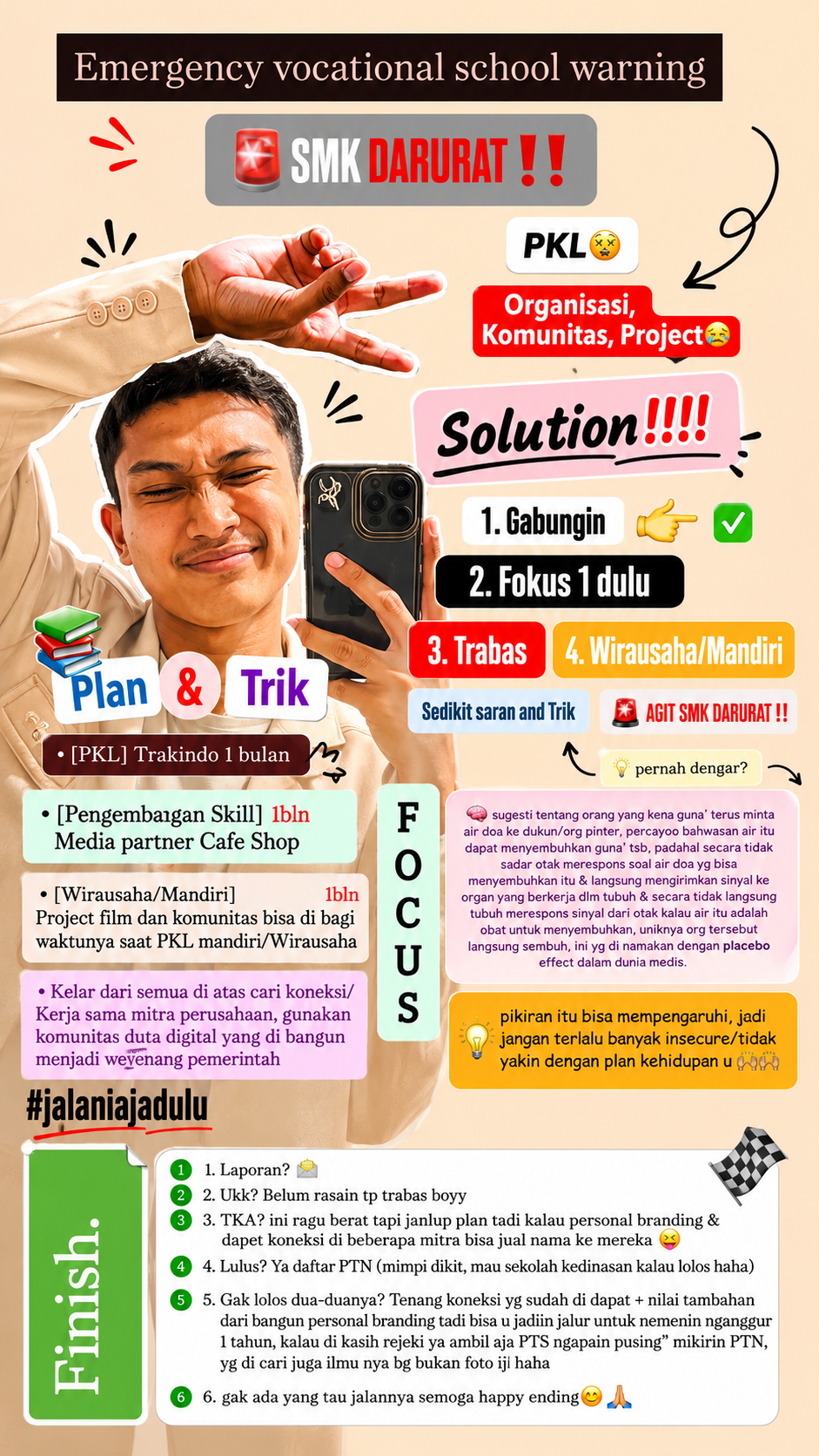 Emergency Vocational School Warning