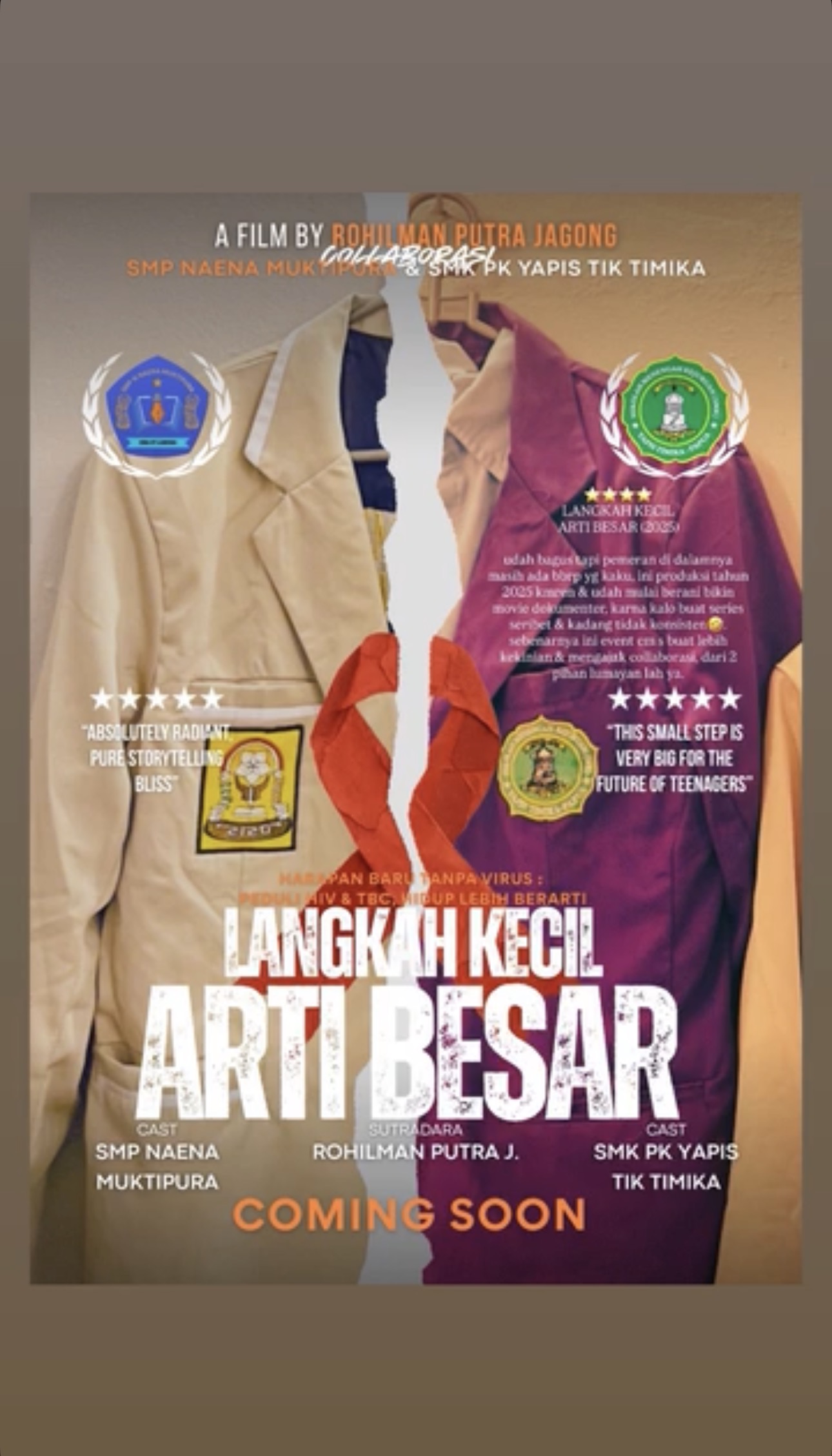 Poster Langkah Kecil Arti Besar