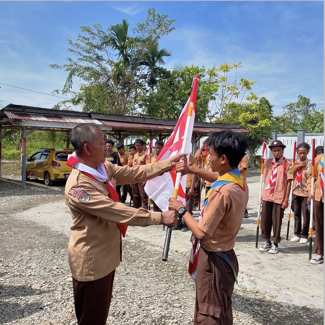 Dokumentasi Pelantikan Struktural Pramuka